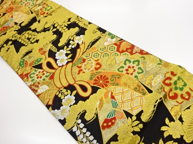 JAPANESE FUKURO OBI / WOVEN NOSHI PATTERN